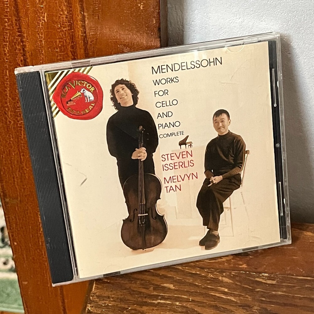 VTG Mendelssohn Complete Works for Cello & Piano Isserlis Tan RCA Classical CD